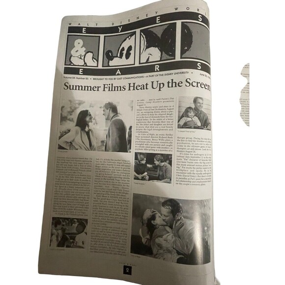 Disney Eyes & Ears 1994 Vol 24 # 14/17/25/ 1996 The Hunchback Of Notre Dame RARE - Picture 7 of 14